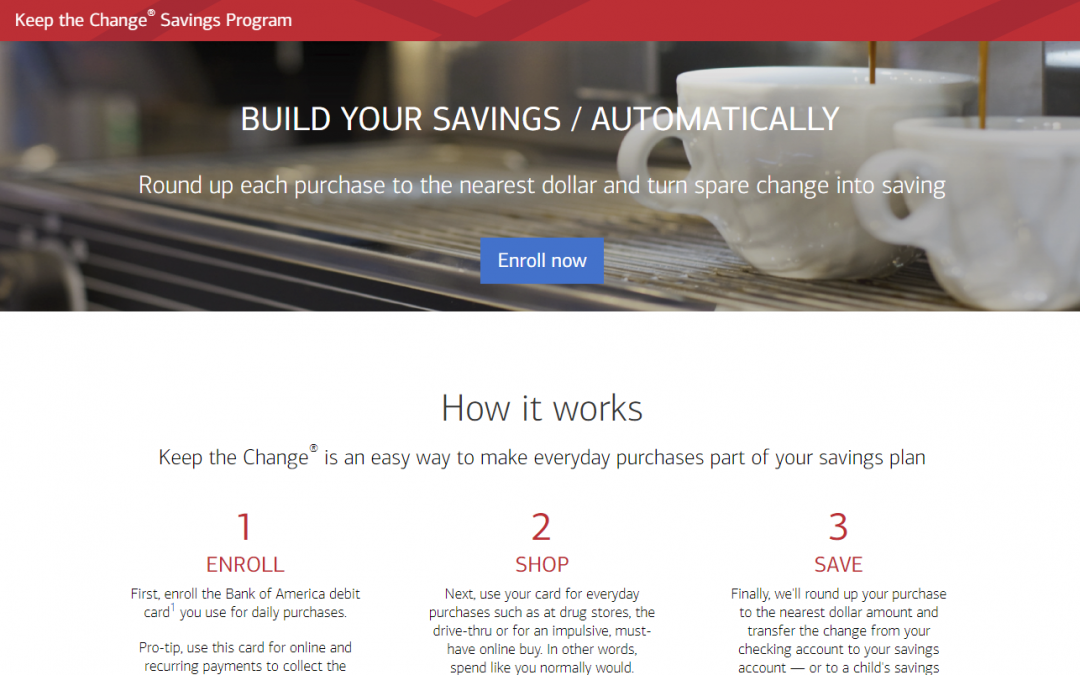 « Keep the Change », un projet de Bank of America réalisé en mode Design Thinking !