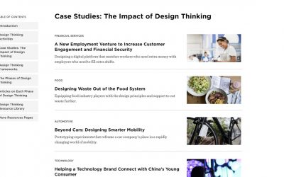 14 études de cas d’IDEO sur les bénéfices du Design Thinking